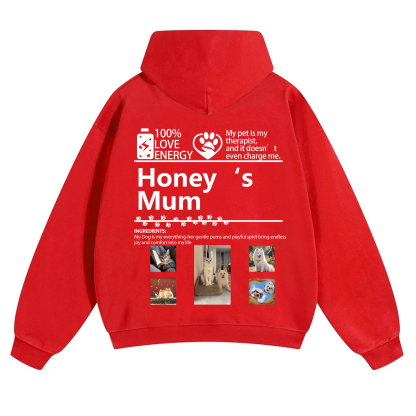 Pets Photos Creative Customized Unisex Hoodie