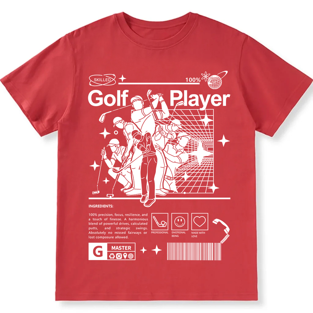 Golf Player Unisex Fit Cotton T-Shirt wearishow