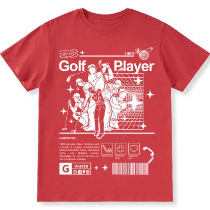 Golf Player Unisex Fit Cotton T-Shirt wearishow