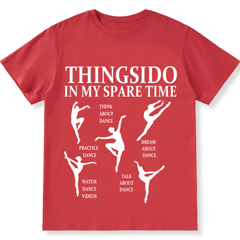 Thingsido In My Spare Time Unisex Fit Cotton T-Shirt wearishow