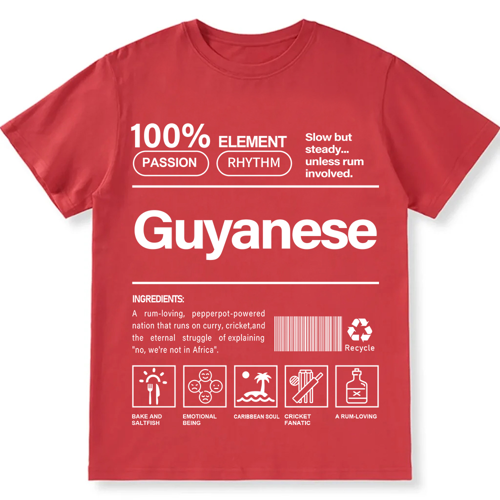 Guyanese Unisex Fit  Cotton T-Shirt wearishow