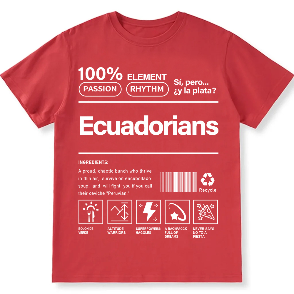 Ecuadorians Unisex Fit  Cotton T-Shirt wearishow