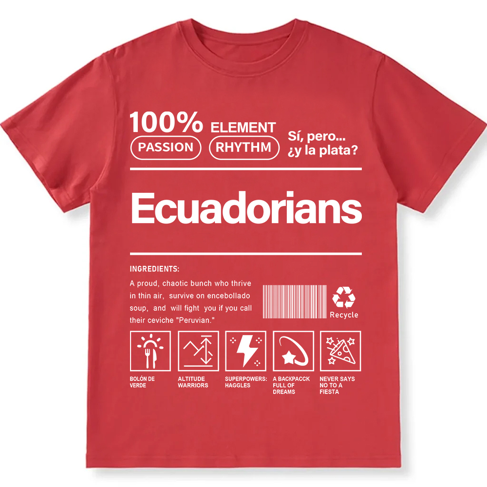 Ecuadorians Unisex Fit  Cotton T-Shirt wearishow