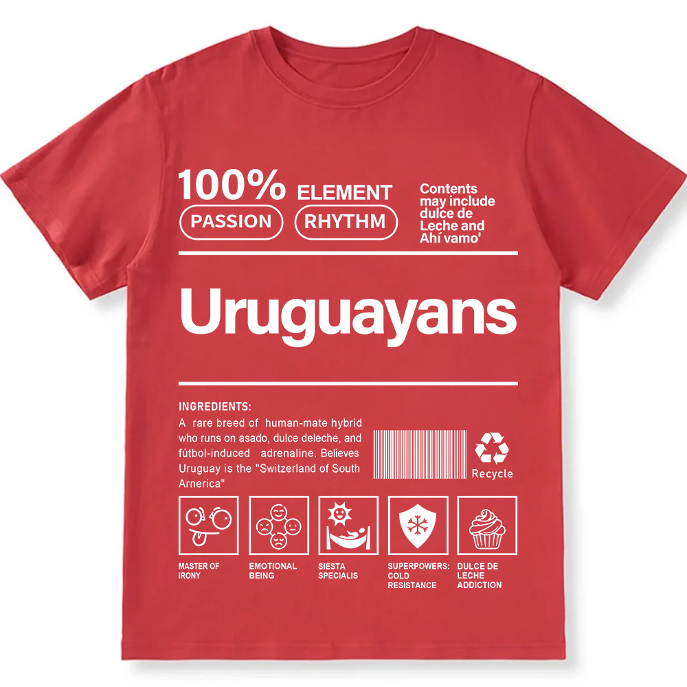 Uruguayans Unisex Fit  Cotton T-Shirt wearishow