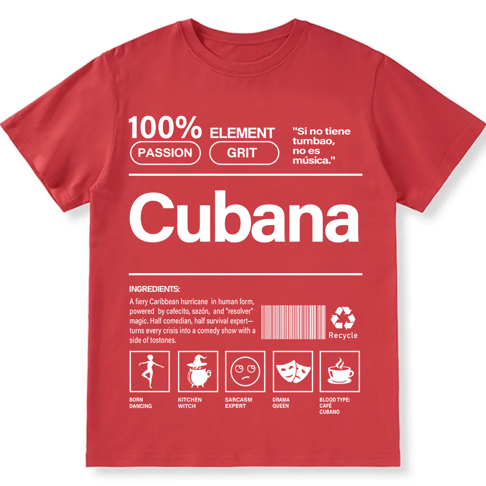 Cubana Unisex Fit  Cotton T-Shirt wearishow