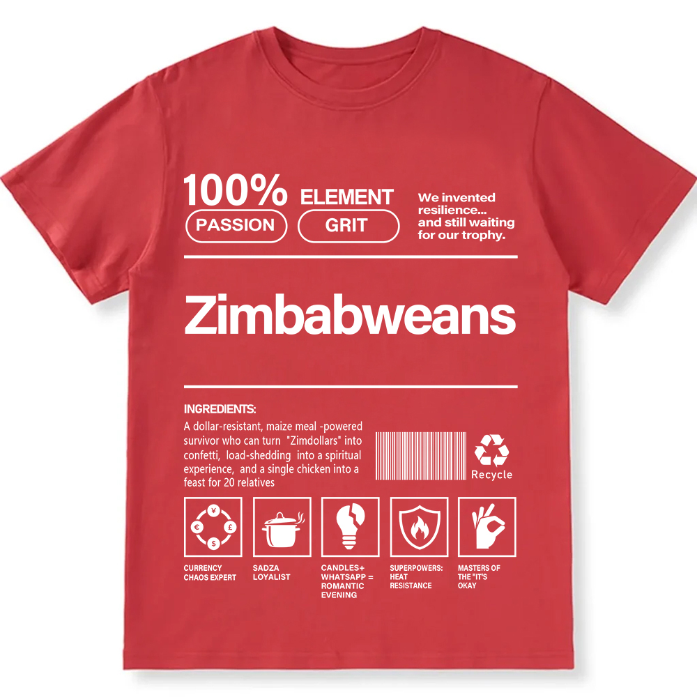 Zimbabweans Unisex Fit  Cotton T-Shirt wearishow