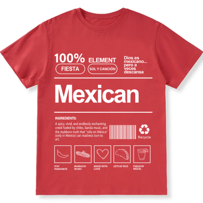 Mexican Unisex Fit  Cotton T-Shirt wearishow