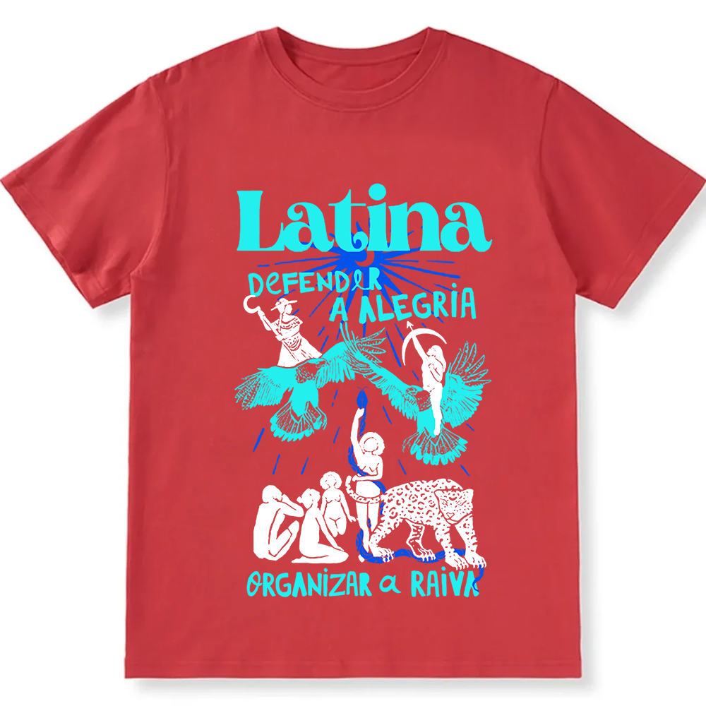 Latina Unisex Fit  Cotton T-Shirt wearishow