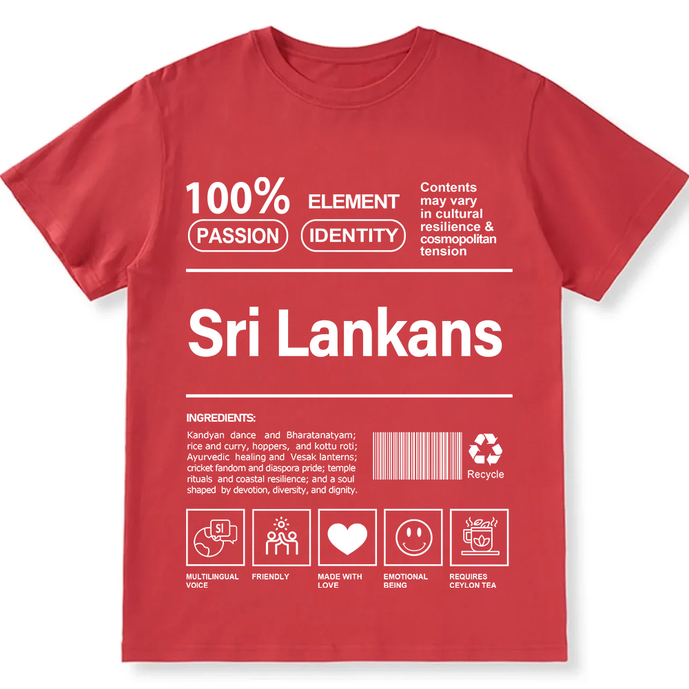 Sri Lankans Unisex Fit  Cotton T-Shirt wearishow