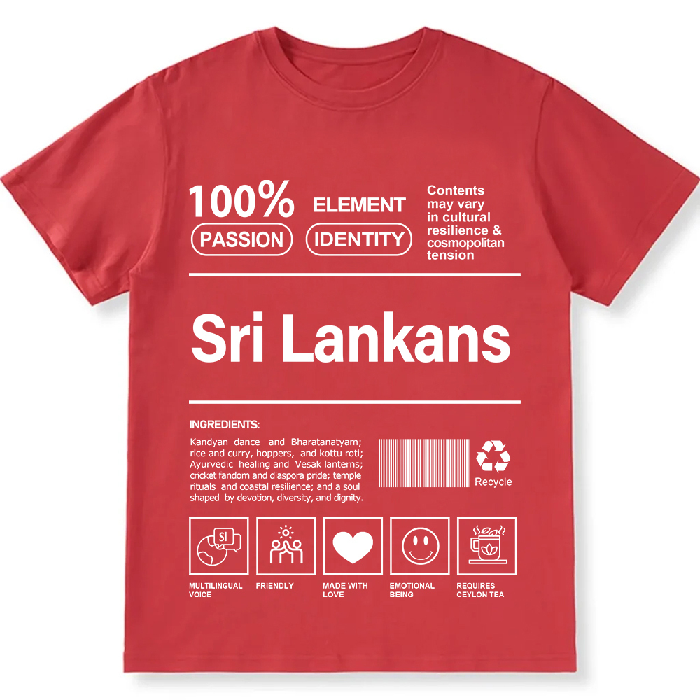 Sri Lankans Unisex Fit  Cotton T-Shirt wearishow