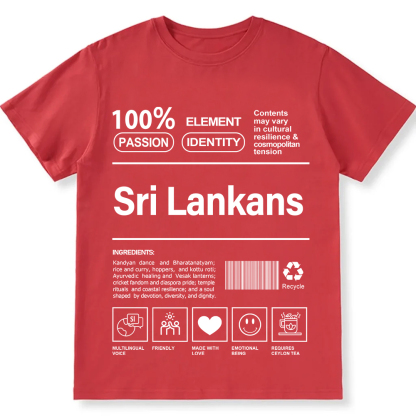 Sri Lankans Unisex Fit  Cotton T-Shirt wearishow
