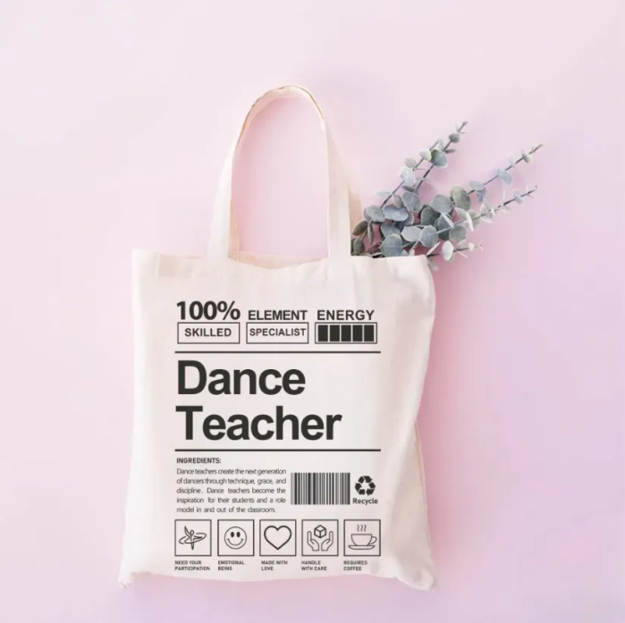 Dance Teacher Tote Bag