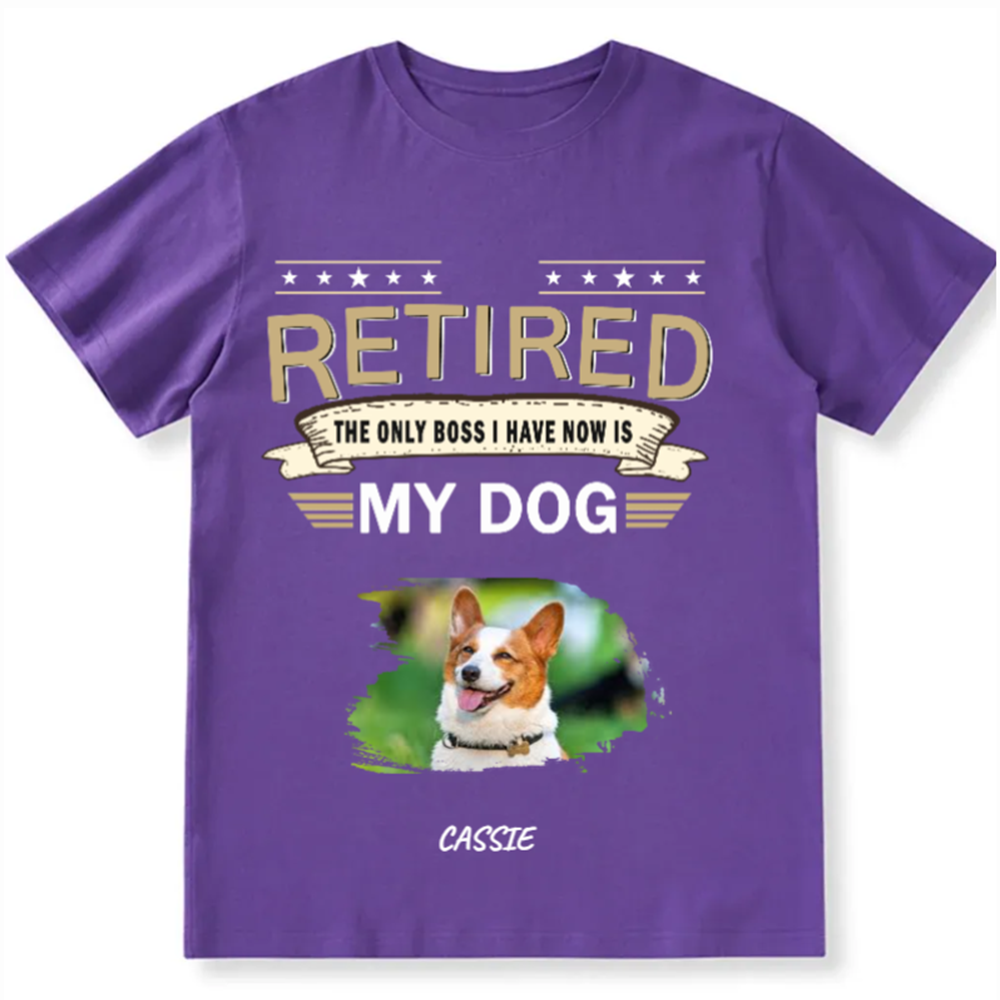 The Only Boss I Have - Personalized Custom Unisex T-shirt