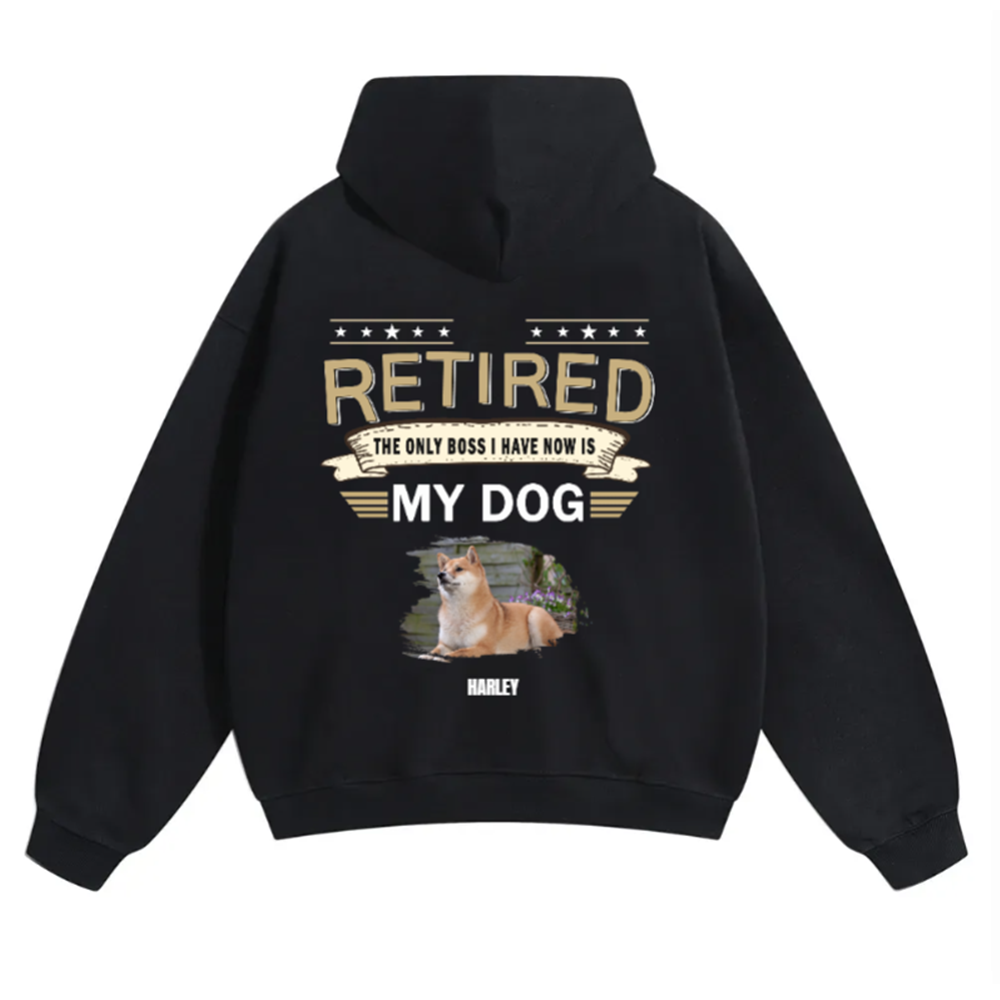 The Only Boss I Have - Personalized Custom Unisex Hoodie