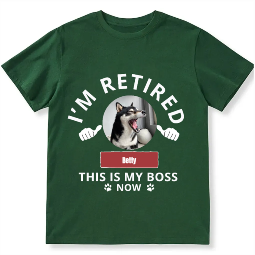 This Is My Boss  - Personalized Custom Unisex T-shirt