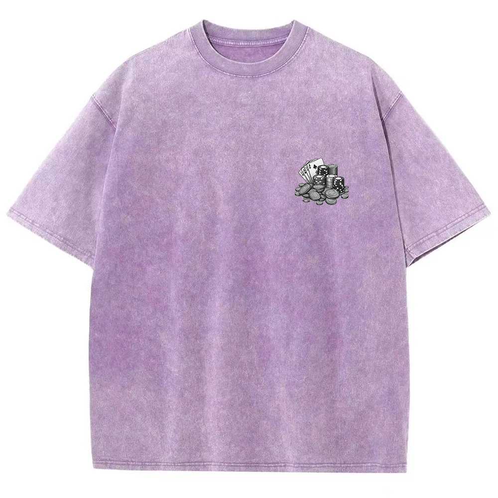 Professional Gambler Unisex Fit Washed T-Shirt