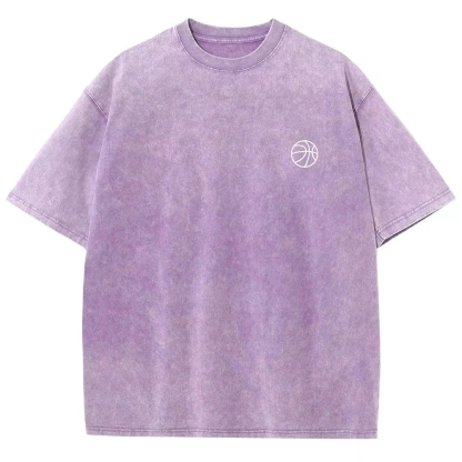 Basketball Player Unisex Fit Washed T-Shirt