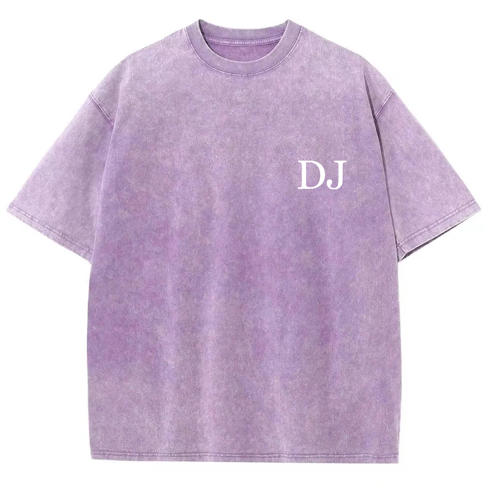 DJ Unisex Fit Washed T-Shirt