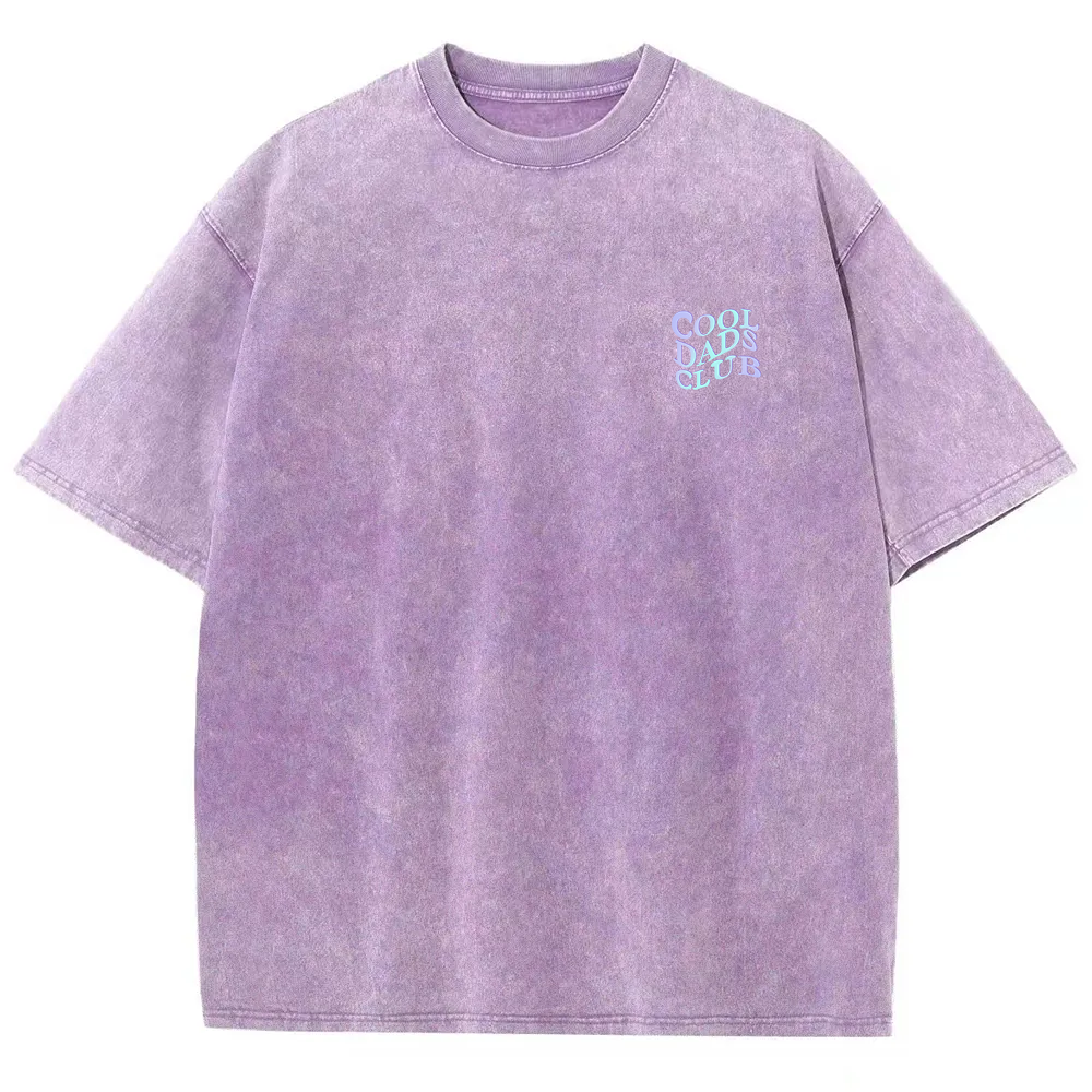 Cool Dads Club Snowflake Vintage Cotton T-Shirt