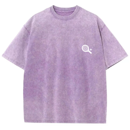 Padel Player Unisex Fit Washed T-Shirt