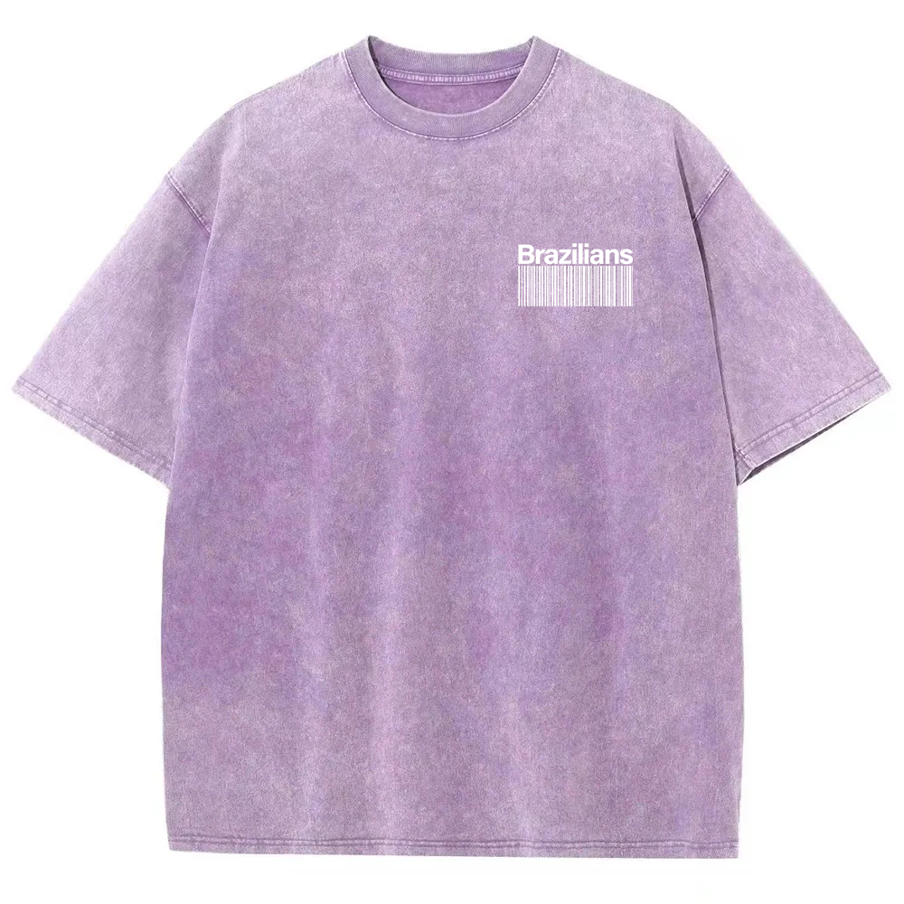 Brazilians Unisex Fit  Washed T-Shirt