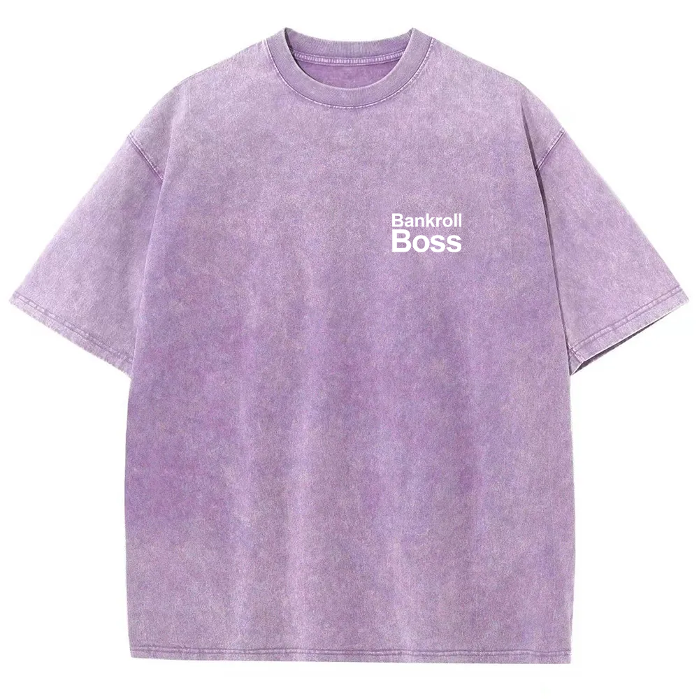 Bankroll Boss Unisex Fit Washed T-Shirt