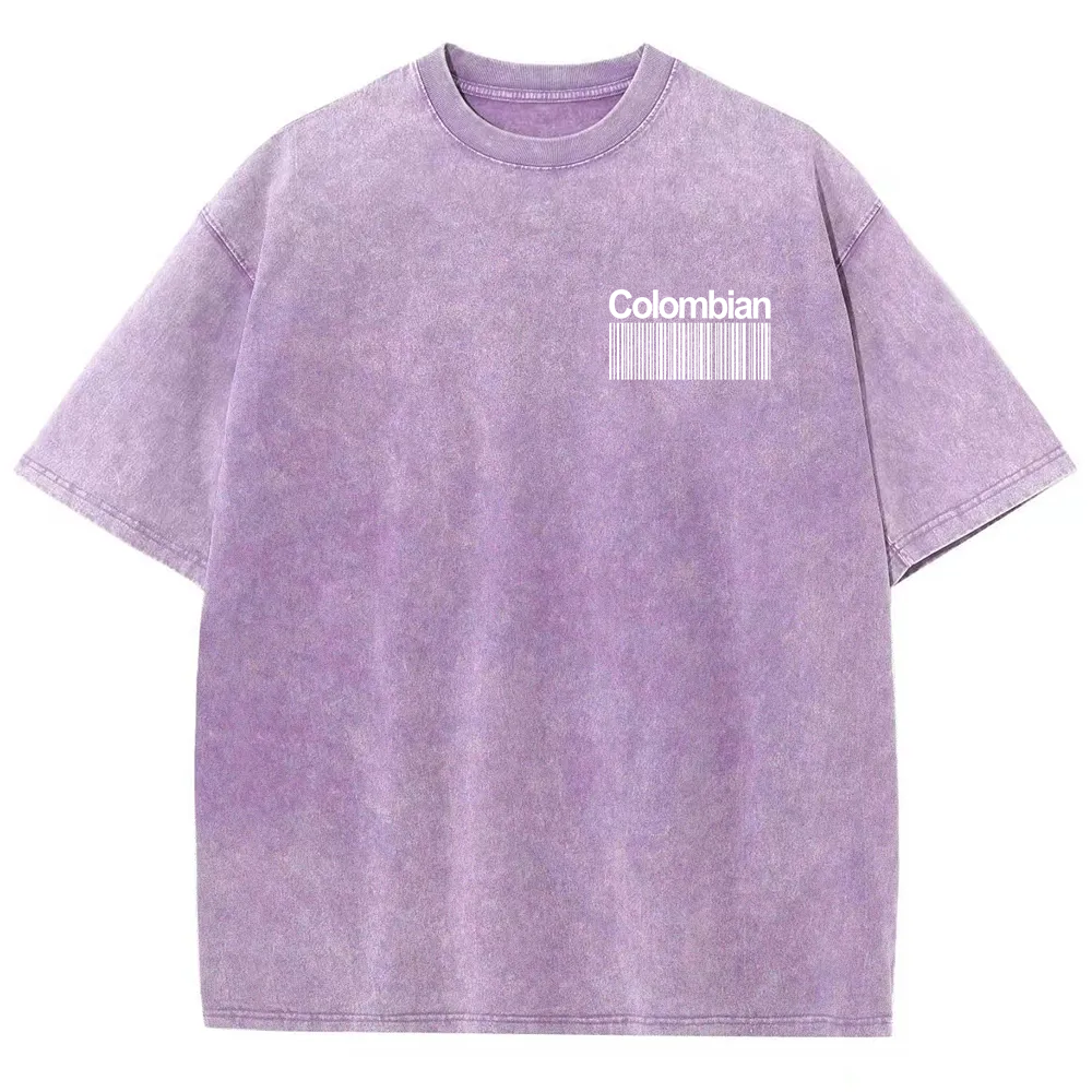 Colombian Unisex Fit  Washed T-Shirt