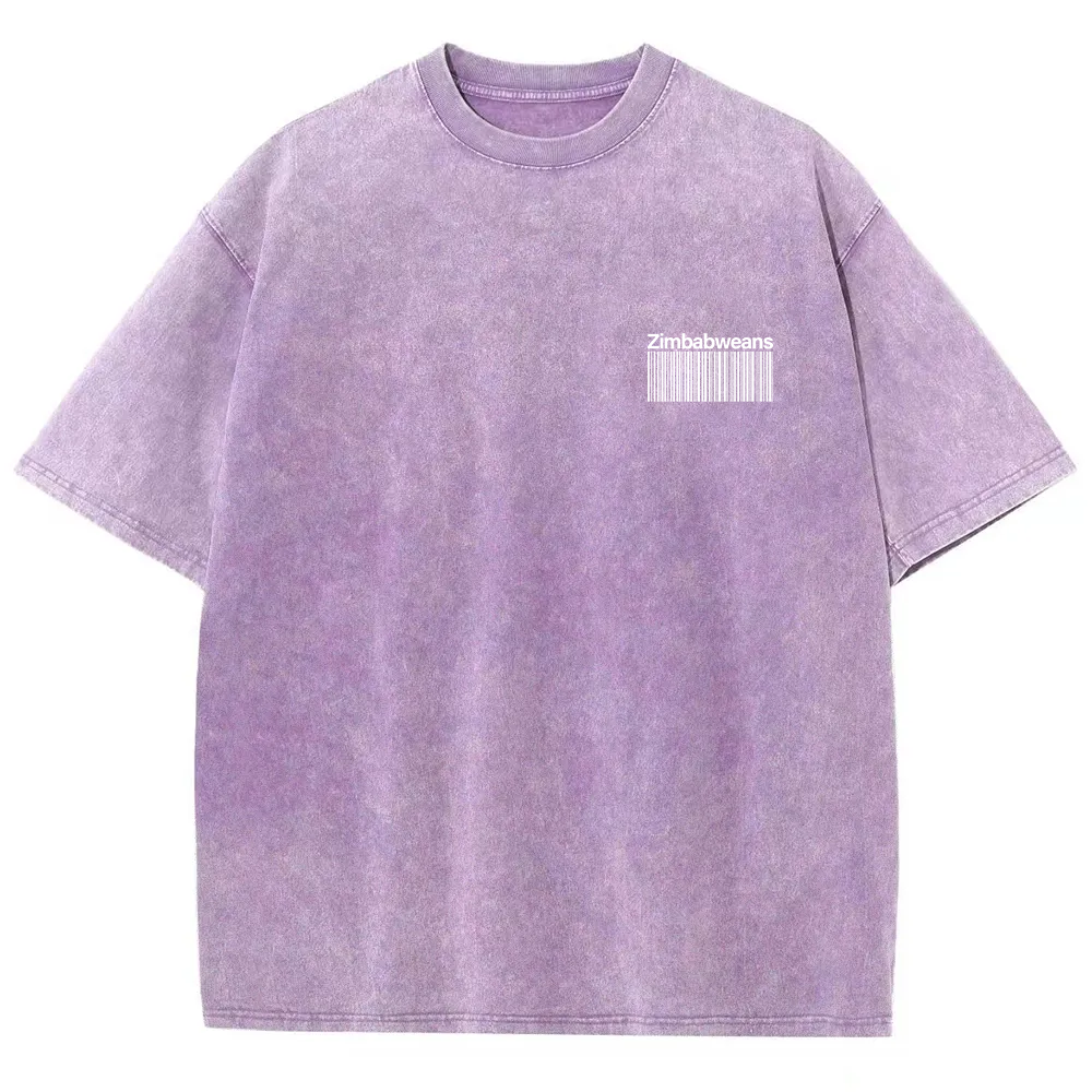 Zimbabweans Unisex Fit  Washed T-Shirt