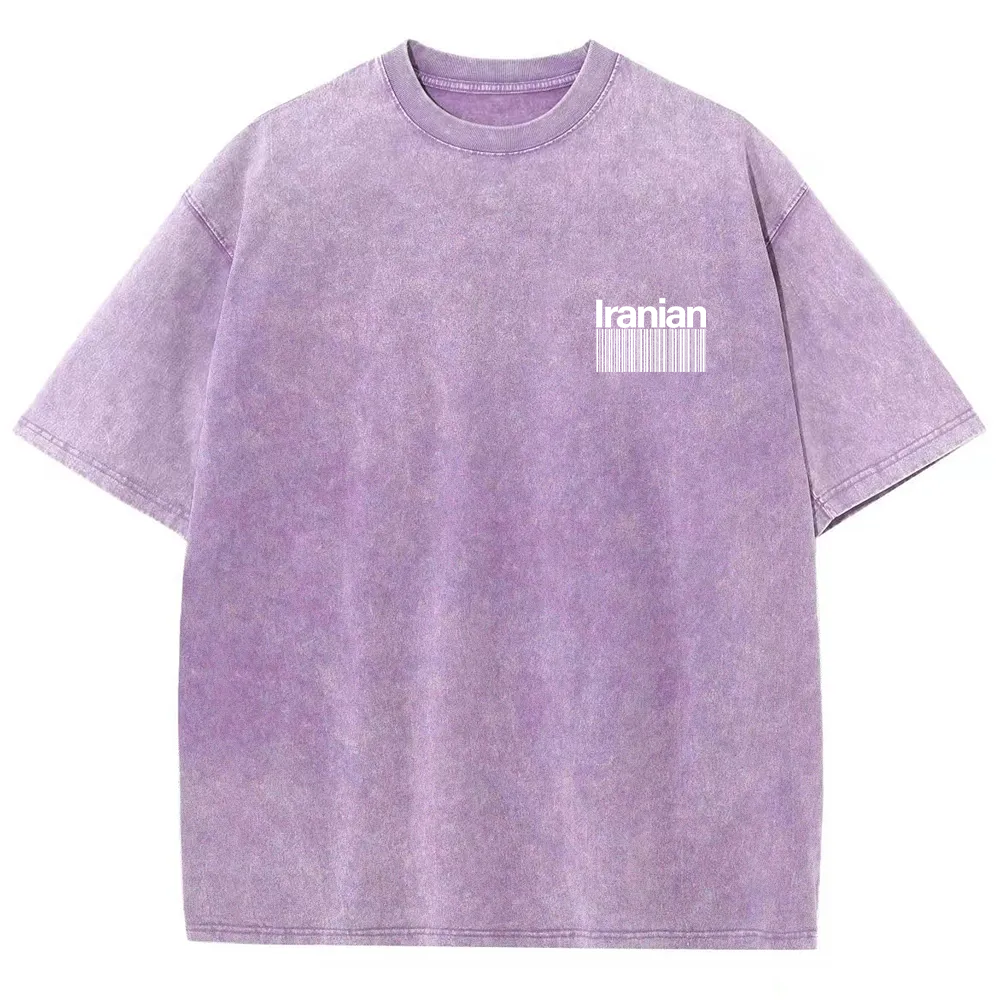 Iranian Unisex Fit  Washed T-Shirt