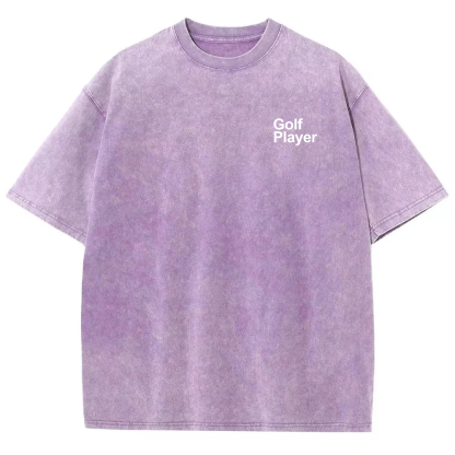 Golf Player Unisex Fit Washed T-Shirt