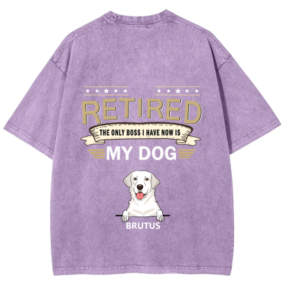 The Only Boss I Have - Personalized Custom Unisex T-shirt
