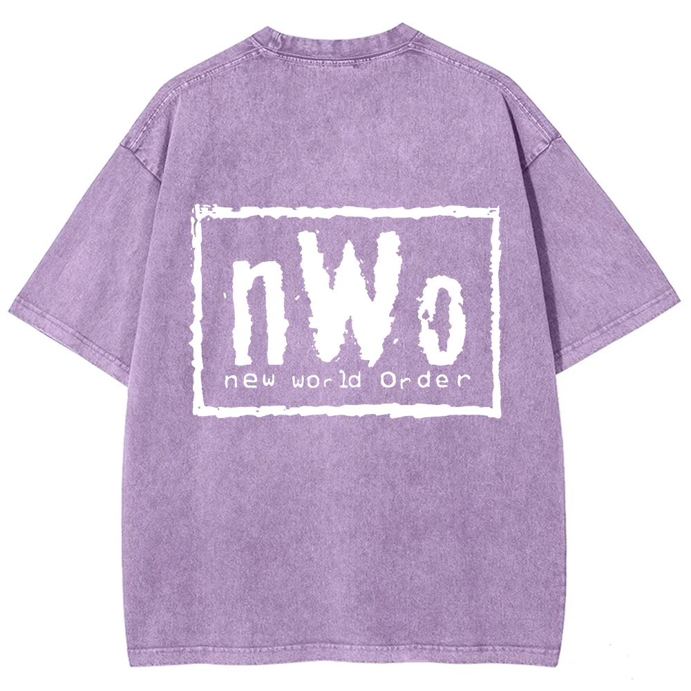 Wrestling Washed Nwo New World Order WWE T-Shirt