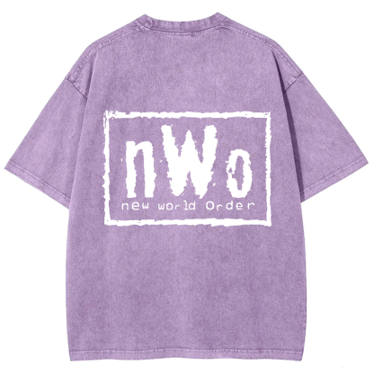 Wrestling Washed Nwo New World Order WWE T-Shirt