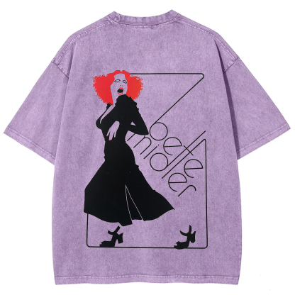 Bette Midler Singer Vintage Washed T-Shirt