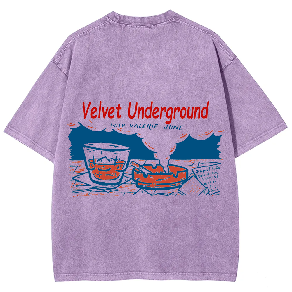 Unisex The Velvet Underground Band T-shirt