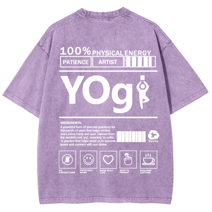 Yogi Solid Color Unisex T-shirt