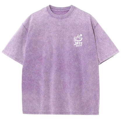 Saxophonist Unisex Fit Washed T-Shirt  wearishow