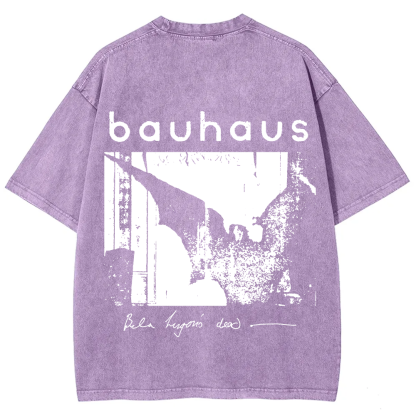 Unisex cotton Bauhaus Rock Band T-shirt