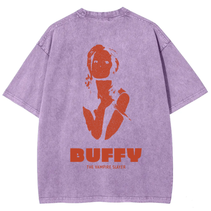 Buffy The Vampire Slayer TV Series Vintage Washed T-Shirt