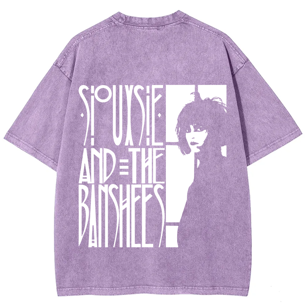 Unisex Vintage Washed Siouxsie and the Banshees T-Shirt