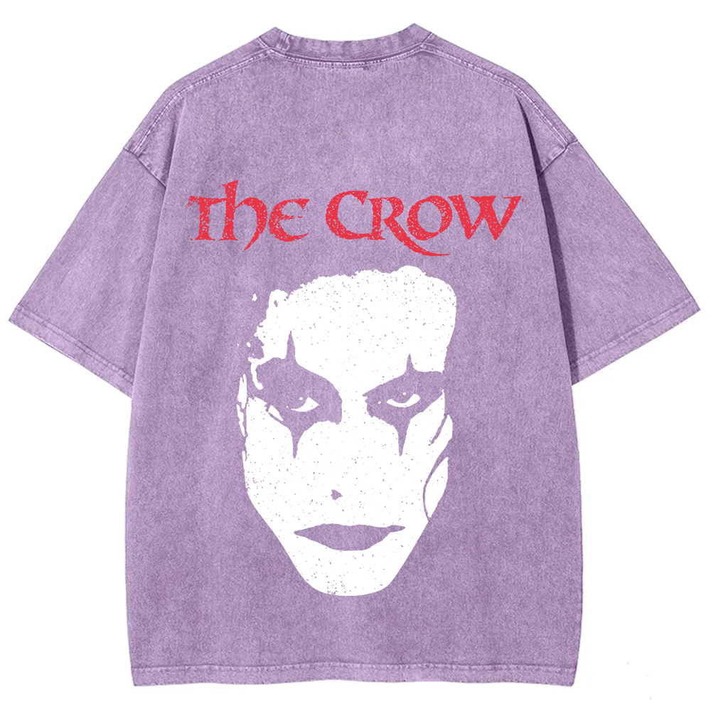 Unisex Vintage Washed The Crow T-Shirt