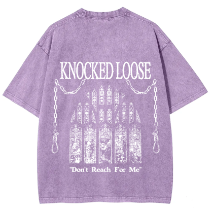 Knocked Loose Band Vintage Washed T-Shirt