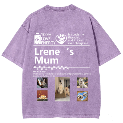 Pets Photos Creative Customized Unisex T-shirt