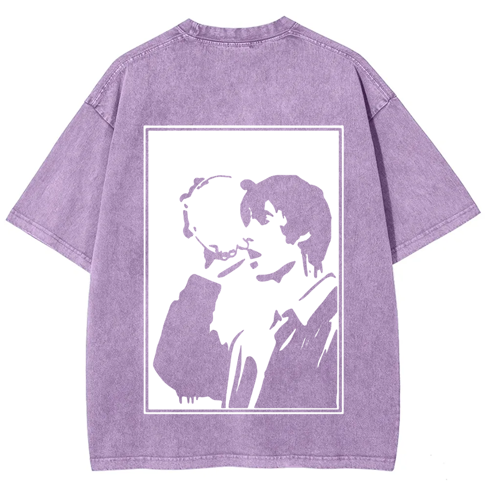 Oasis Band Vintage Washed T-Shirt