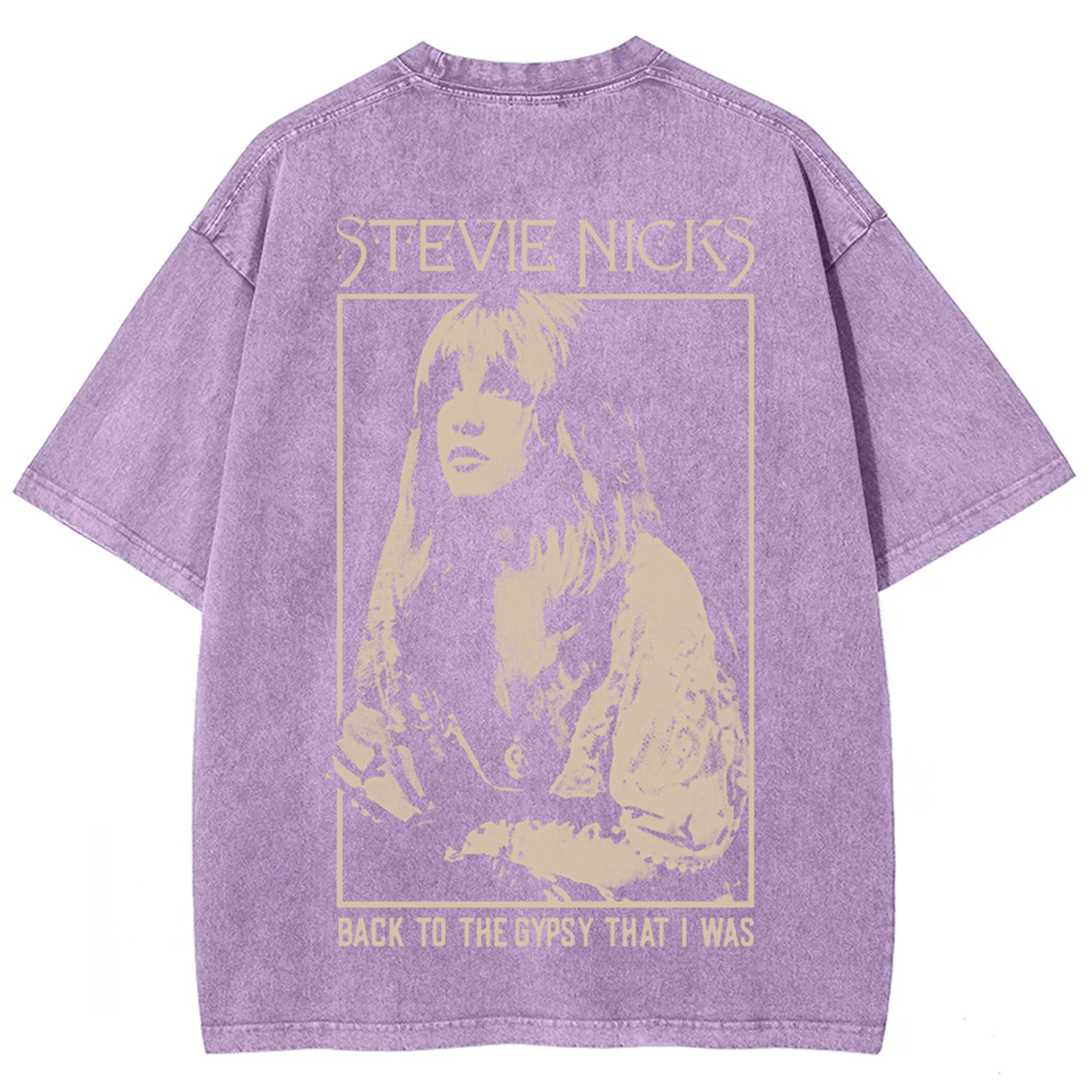 Stevie Nicks Singer Vintage Washed t-Shirt