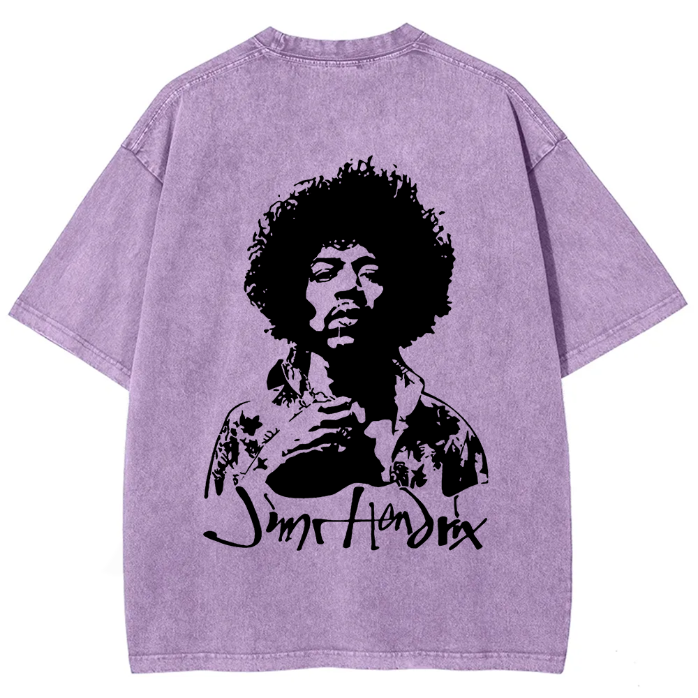 The Jimi Hendrix Experience Band Casual Printed t-Shirt