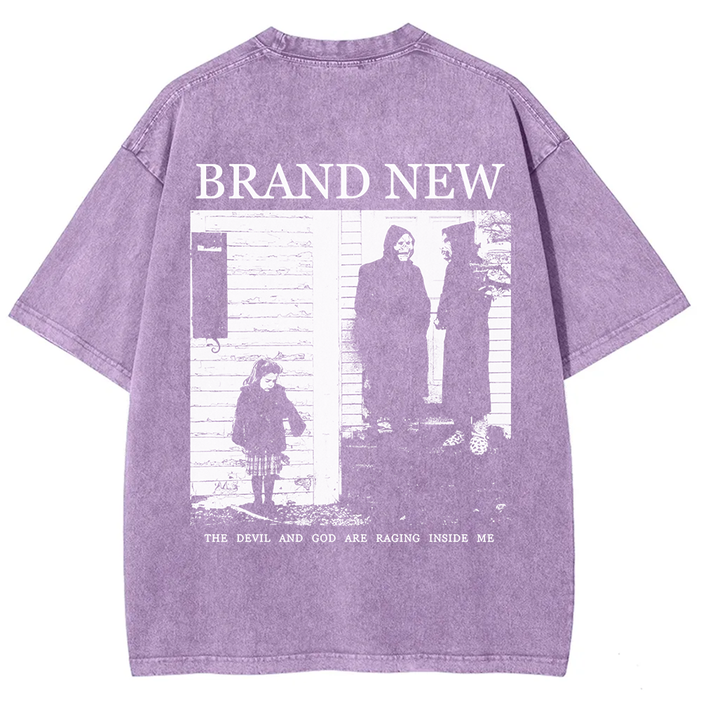 Washed Brand New Band t-Shirt
