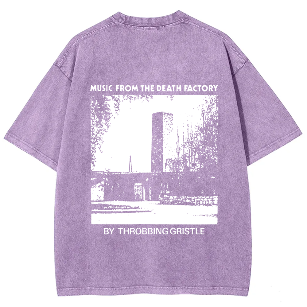 Music From The Death Factory - Throbbing Gristle Band t-Shirt