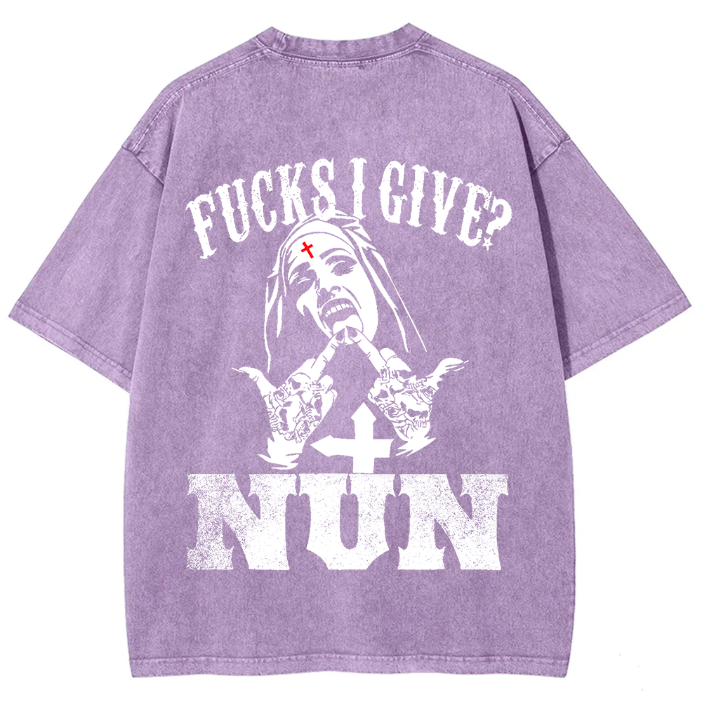 Unholy Nun Fucks Given Nun Unisex Classic Tank Top t-Shirt