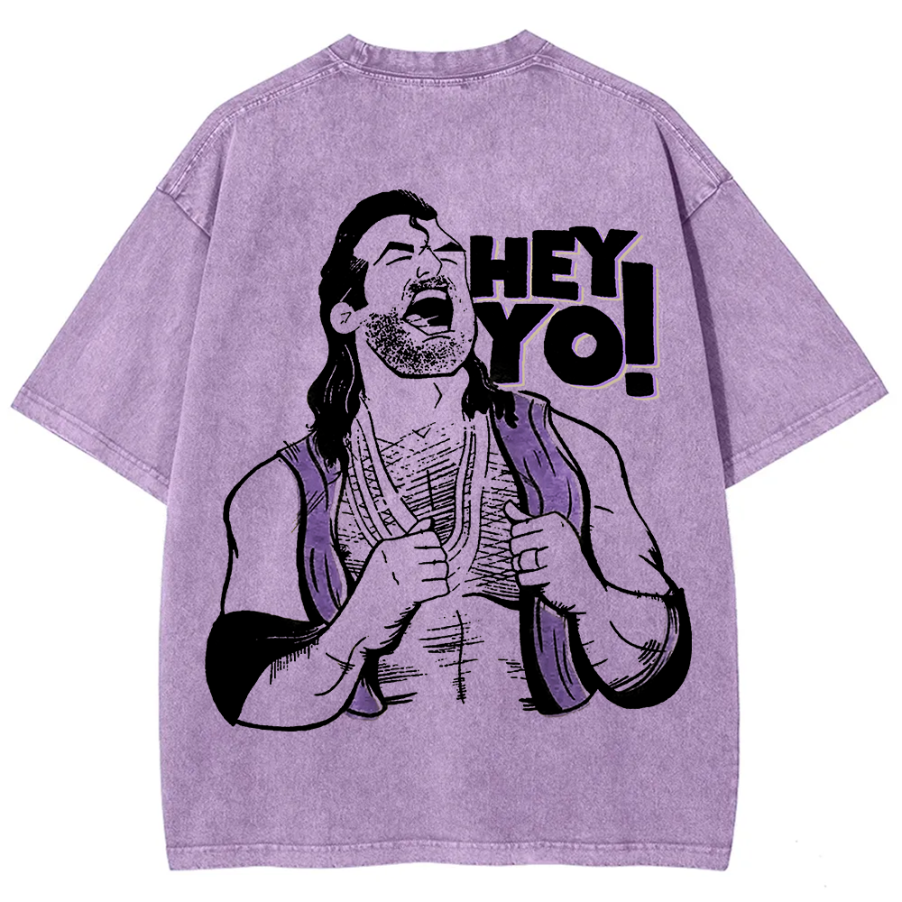 WWE Razor Ramon-Scott Hall HEY YO Casual Printed t-Shirt